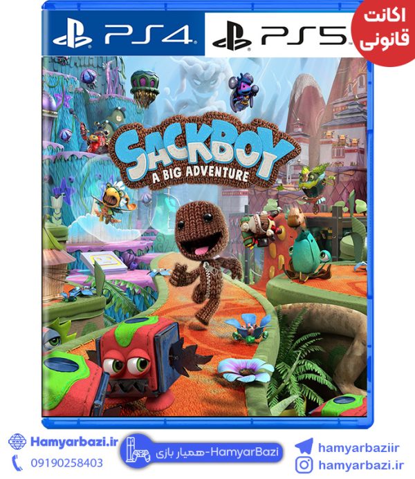 اکانت قانونی Sackboy: A Big Adventure ps پلی استیشن