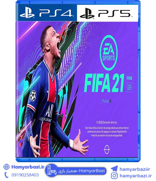 اکانت قانونی fifa 21 ps پلی استیشن