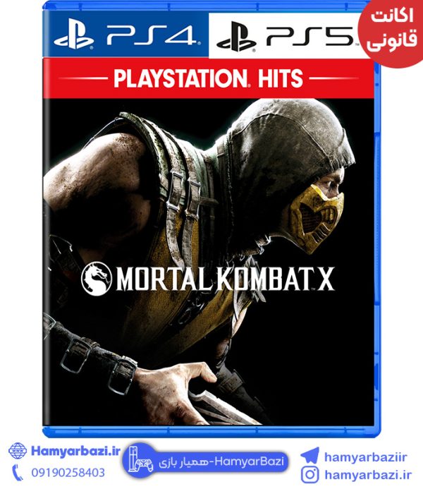 اکانت قانونی Mortal kombat X ps پلی استیشن