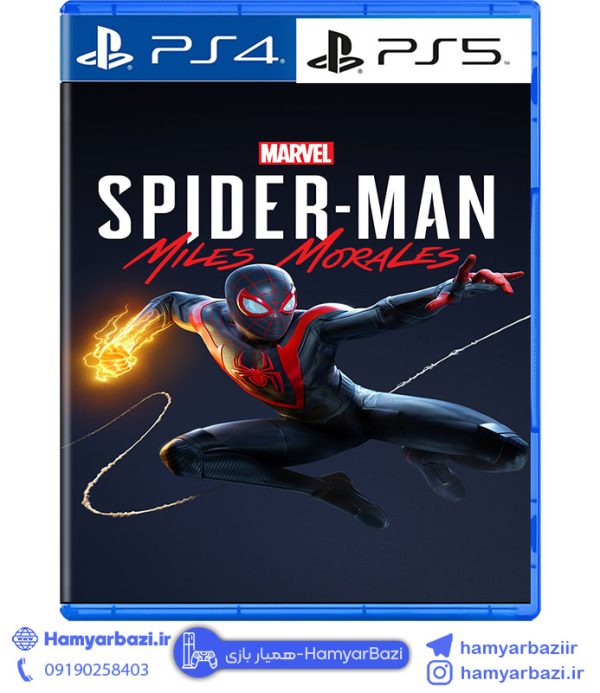 اکانت قانونی بازی Spider-Man: Miles Morales پلی استیشن 4 5 ps4 ps5