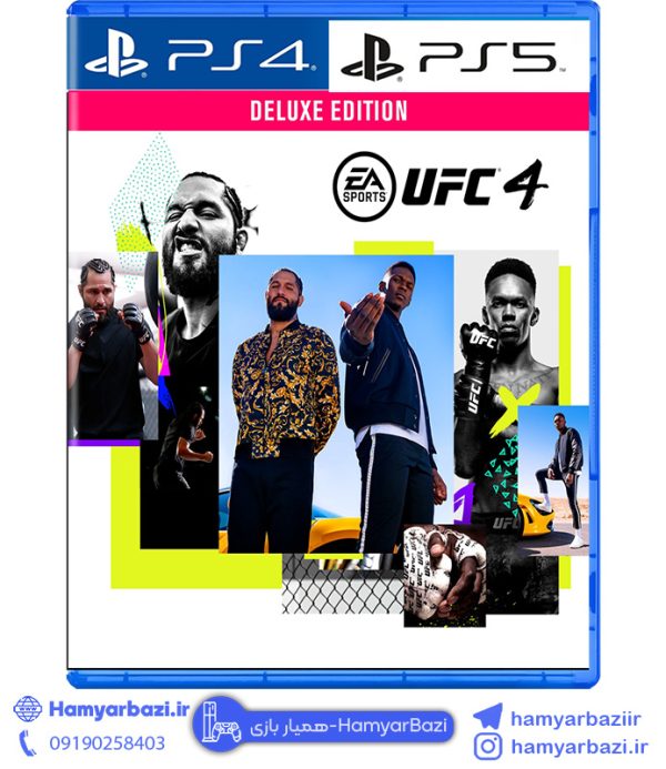 اکانت قانونی UFC 4 Deluxe Edition ps پلی استیشن