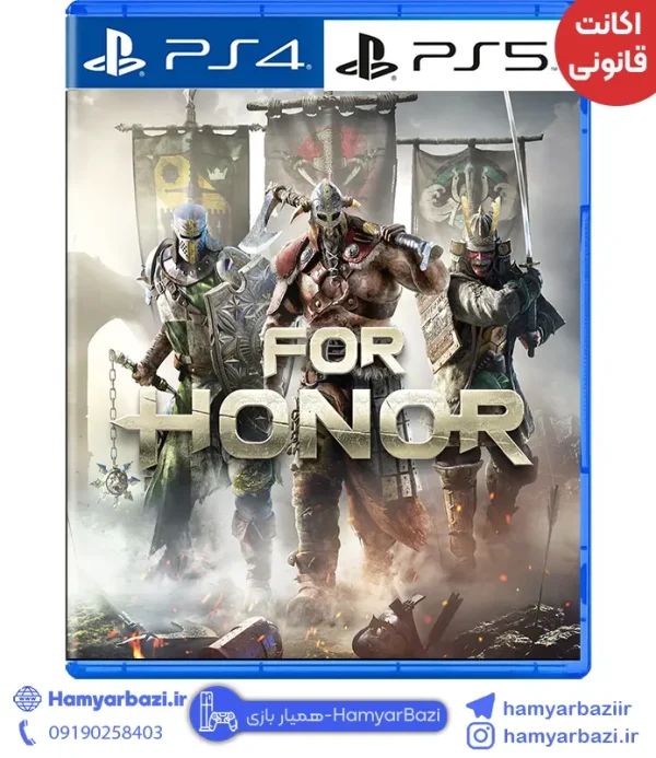 اکانت قانونی For Honor ps پلی استیشن