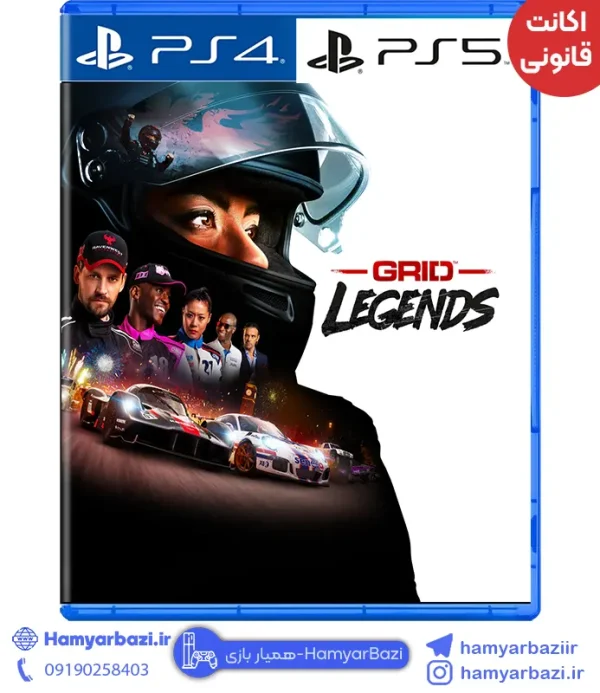 اکانت قانونی GRID Legends ps پلی استیشن