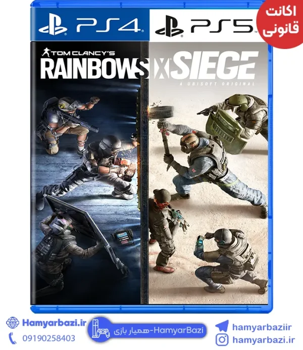 اکانت قانونی Rainbow six siege ps پلی استیشن