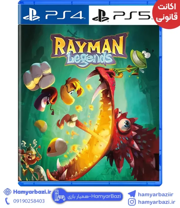 اکانت قانونی Rayman Legends ps پلی استیشن