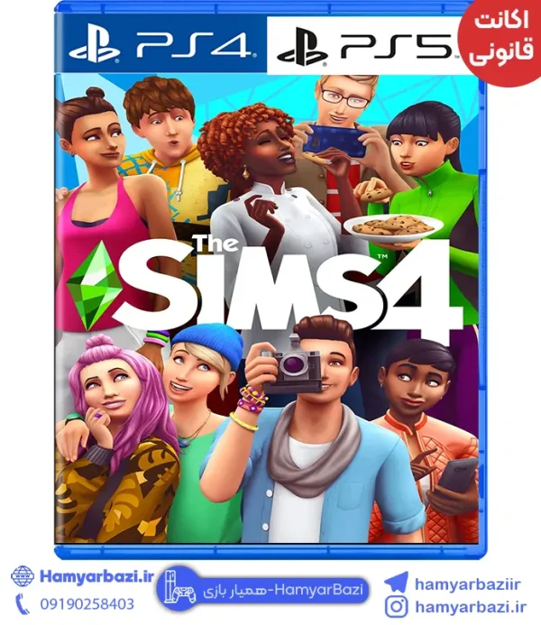 اکانت قانونی The Sims 4 ps پلی استیشن
